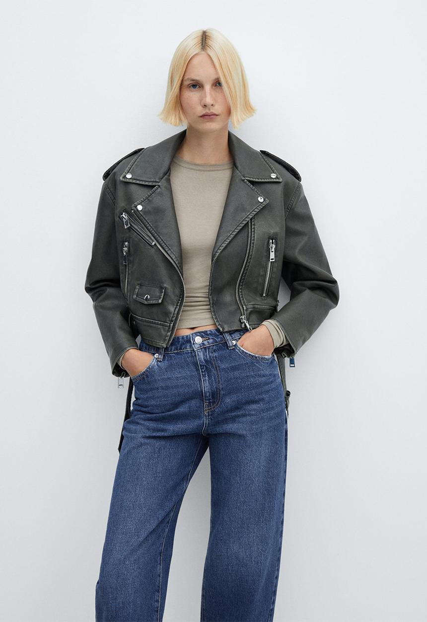 MANGO - Jeans agata - open blue