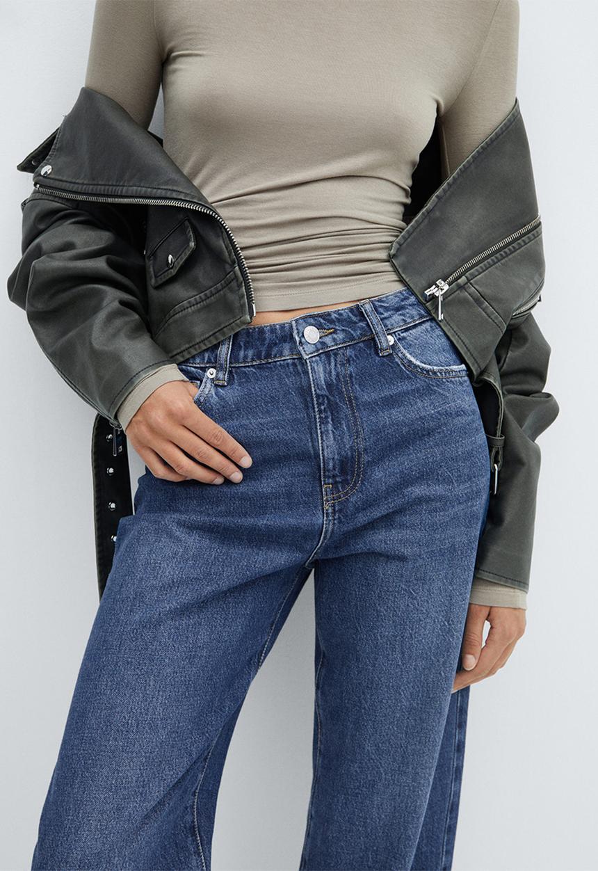 MANGO - Jeans agata - open blue