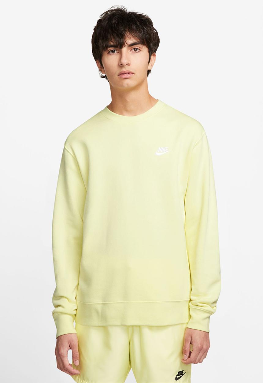 Nike - NSW Club crew bb sweatshirt - lime