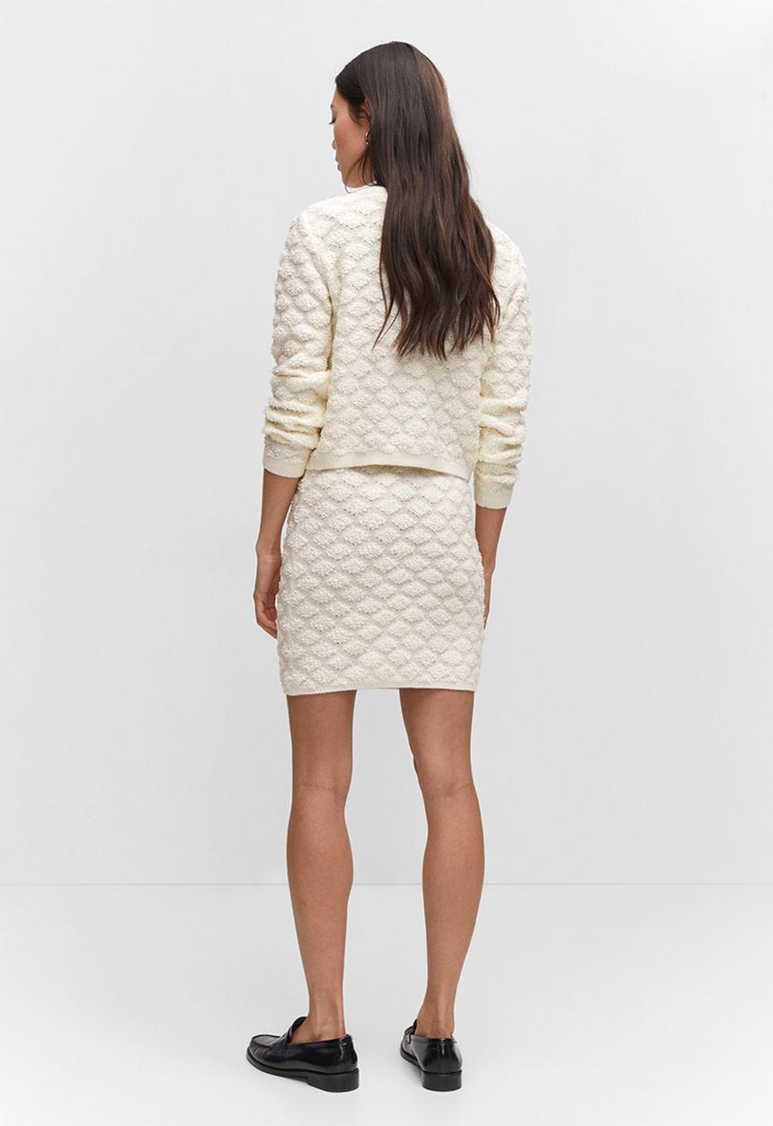 MANGO - Cardigan mbappe - light beige