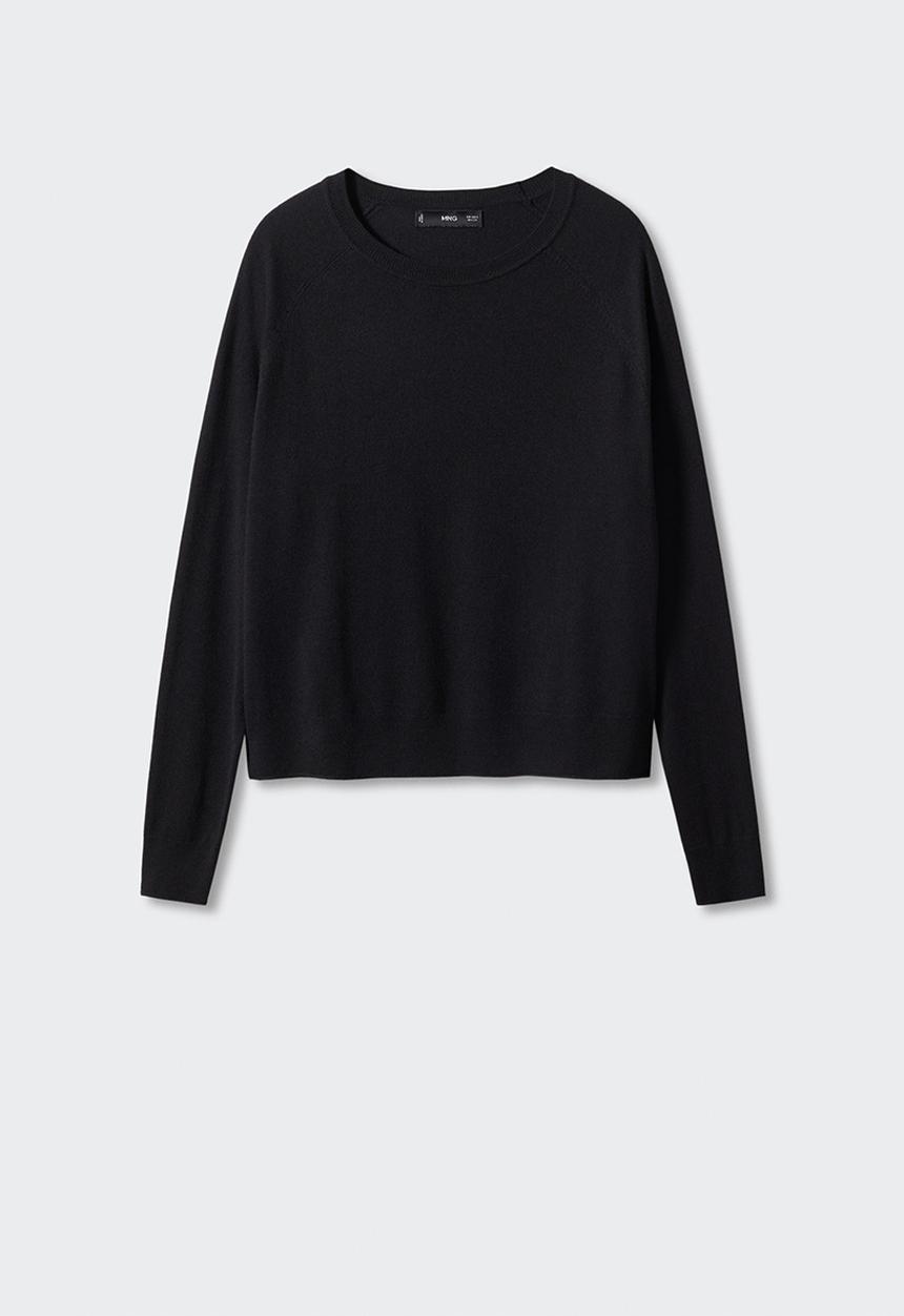 MANGO - Plus sweater lucca - black