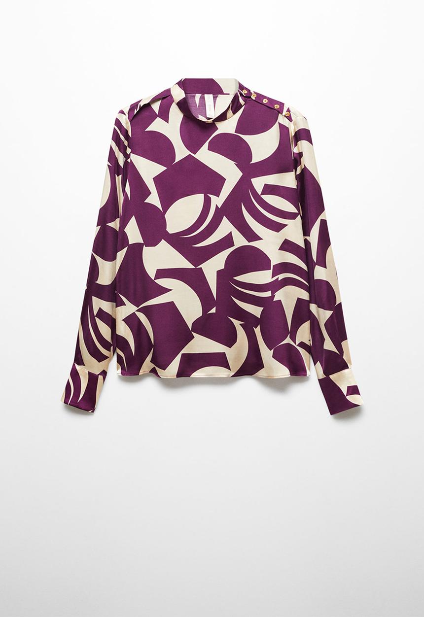 MANGO - Plus blouse murcia - dark red
