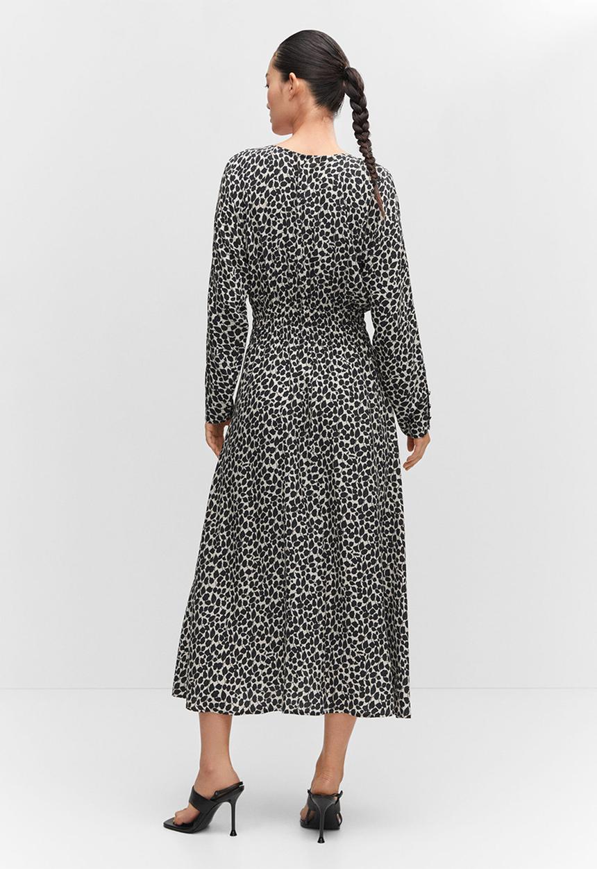 MANGO - Dress kim - black