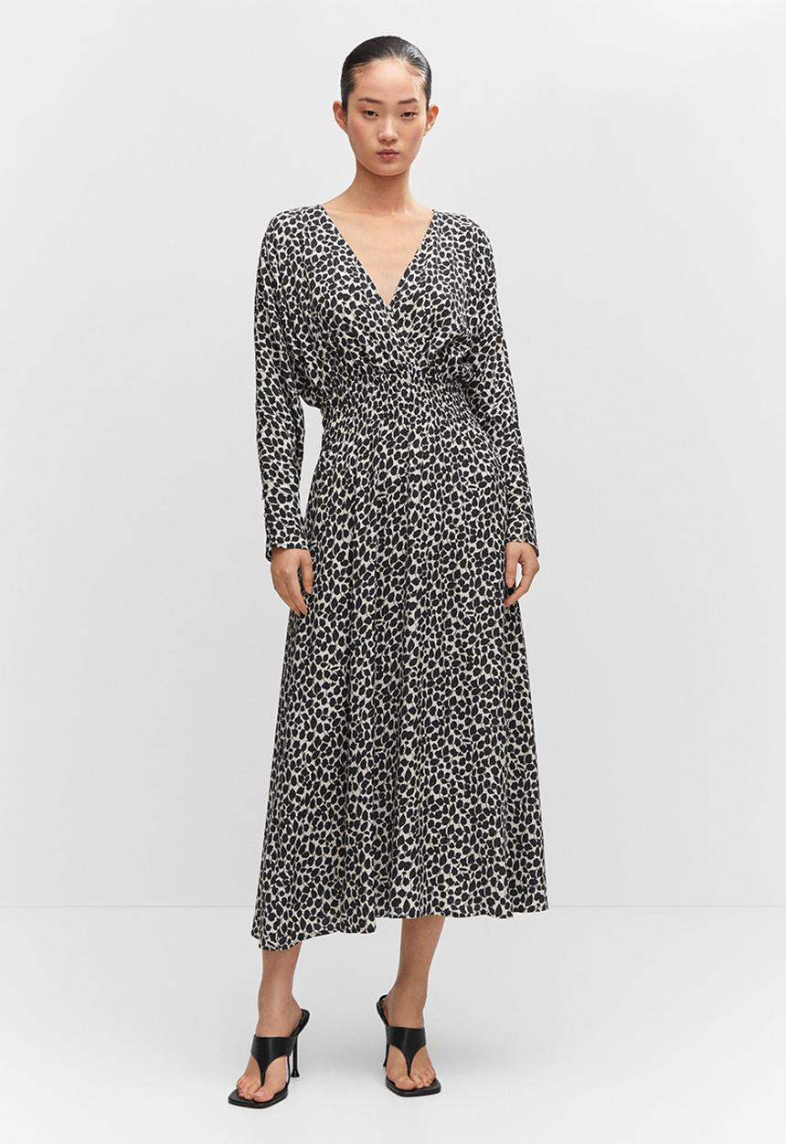 MANGO - Dress kim - black