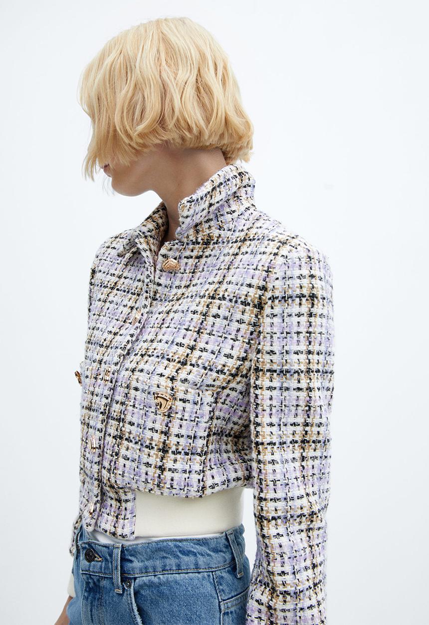 MANGO - Jacket helen - light/pastel purple