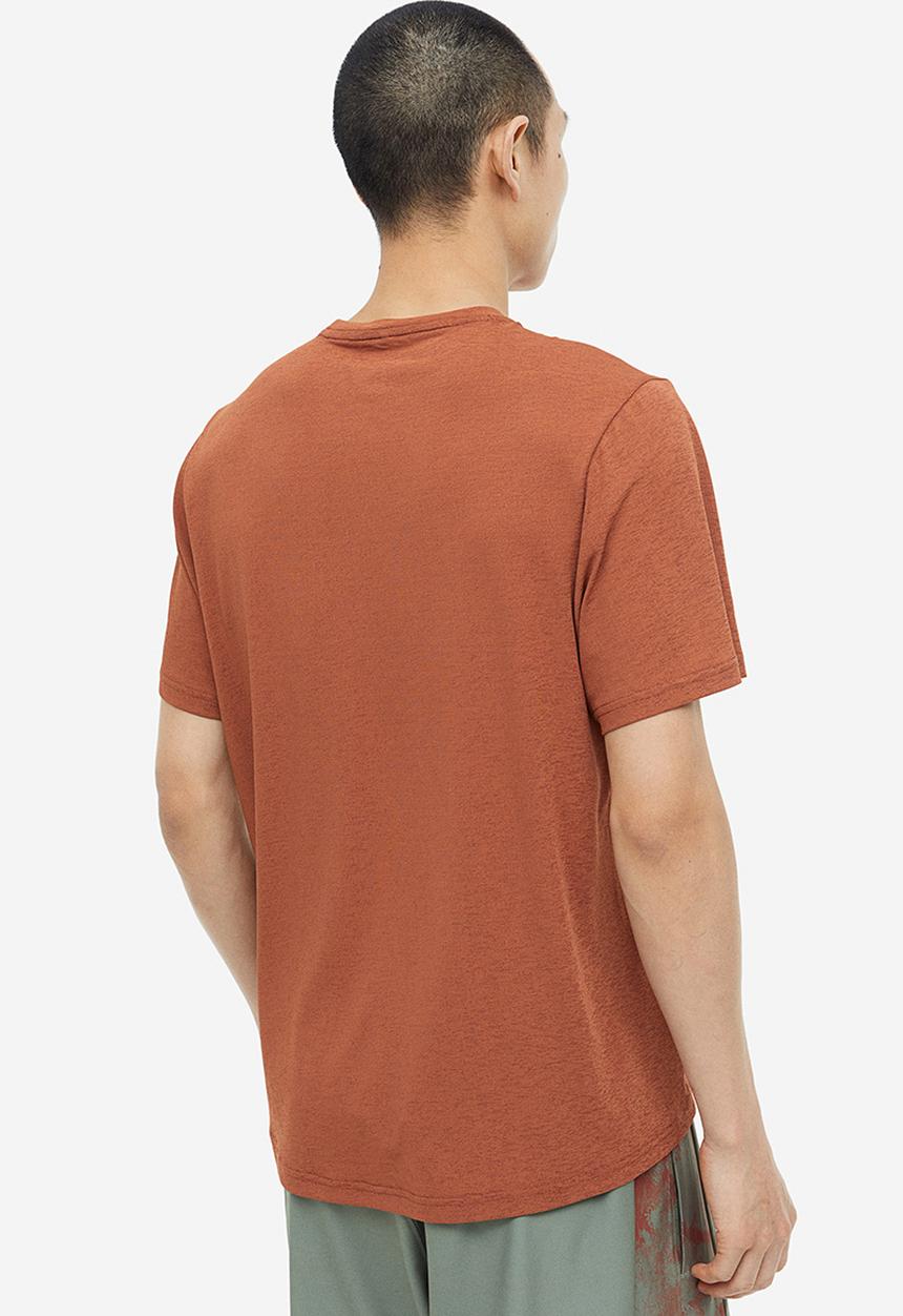 H&M - Drymove™ sports top - light brown