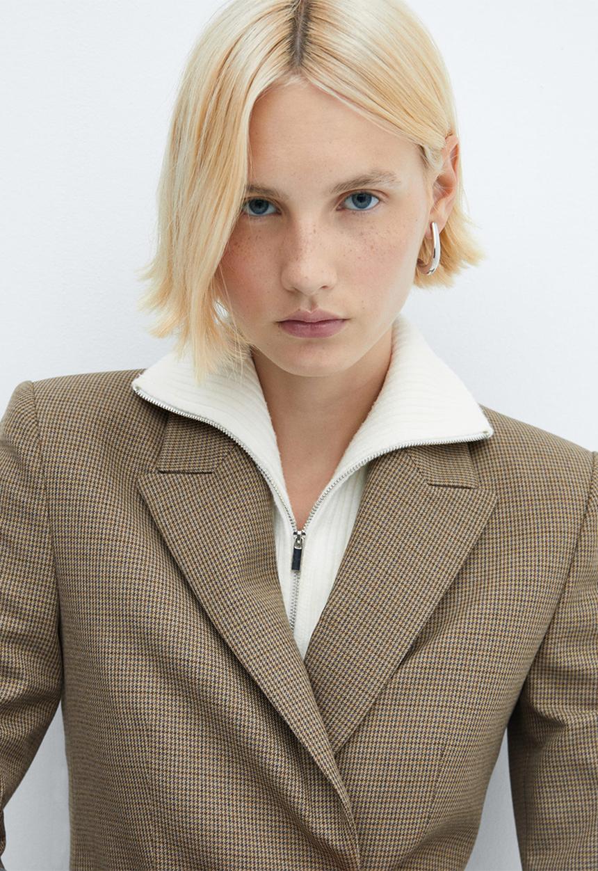 MANGO - Blazer charlota - brown
