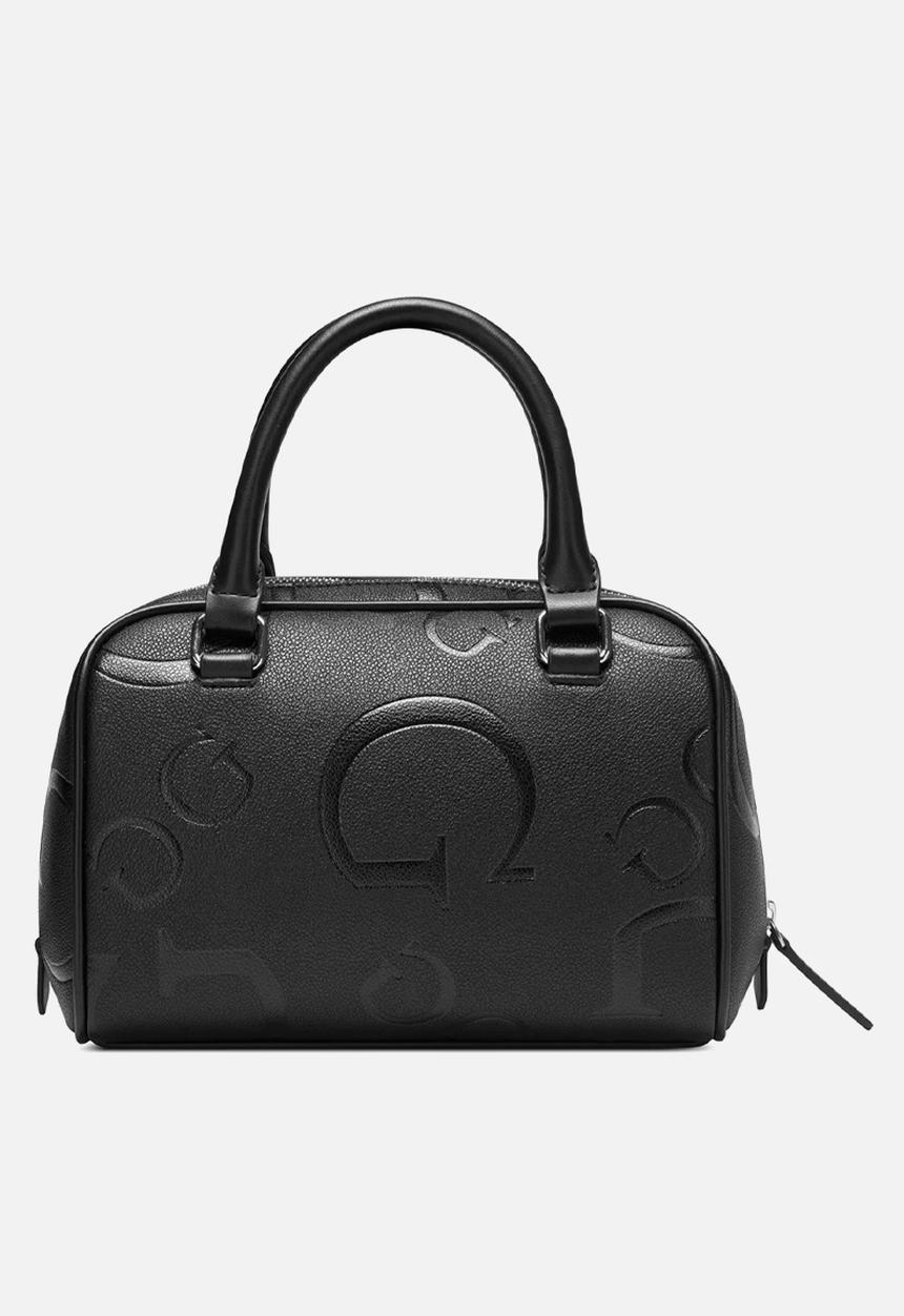 GUESS - Ahb amarillo small satchel - black