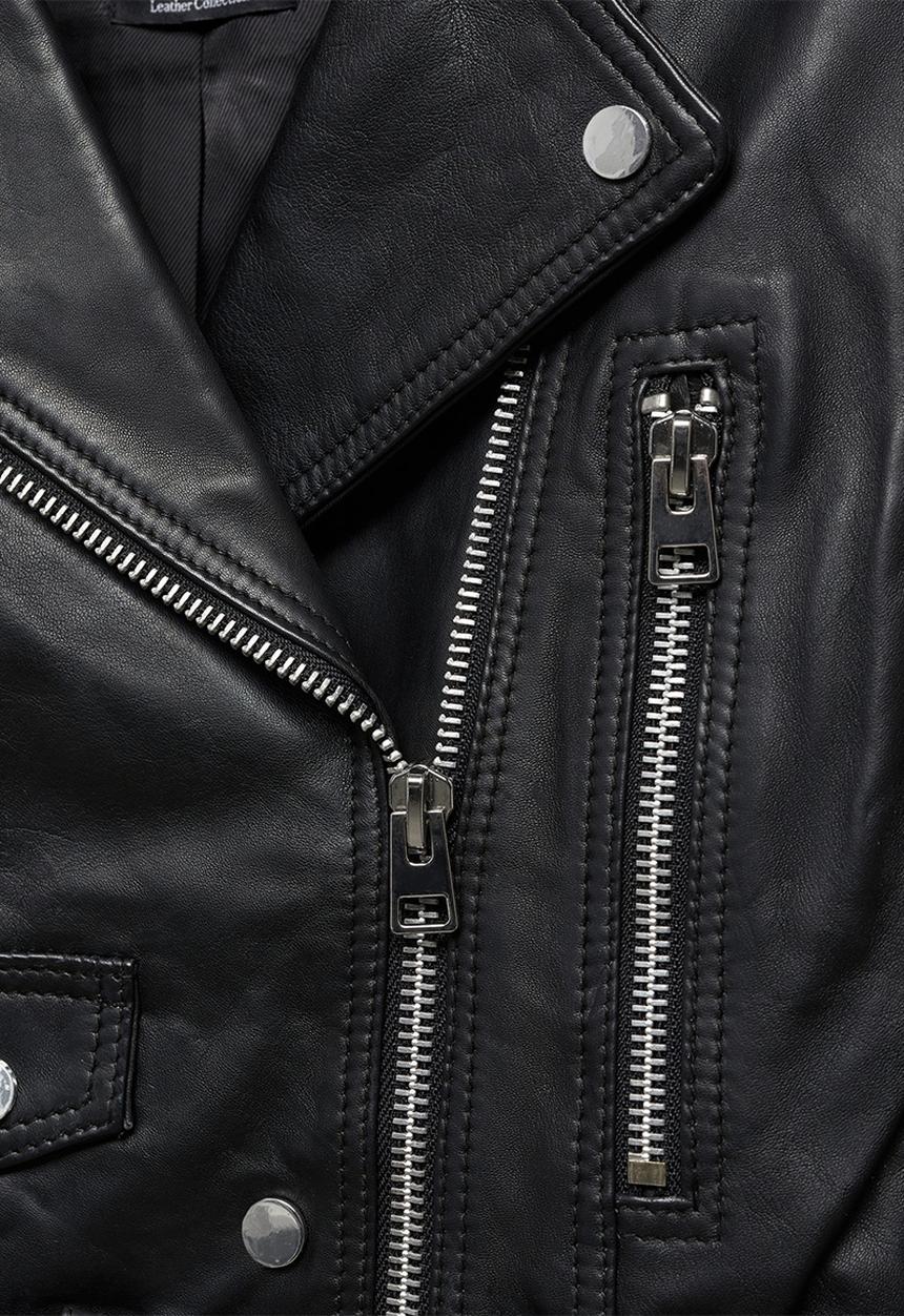 MANGO - Jacket minnie - black