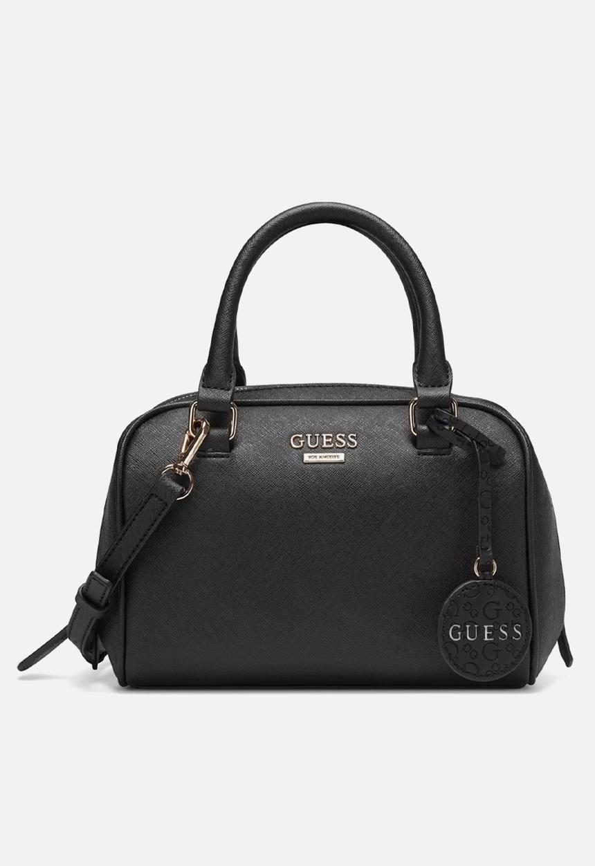 GUESS - Ahb amarillo small satchel - black