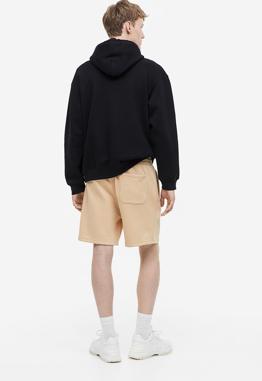 H&M - Regular fit sweatshorts - beige