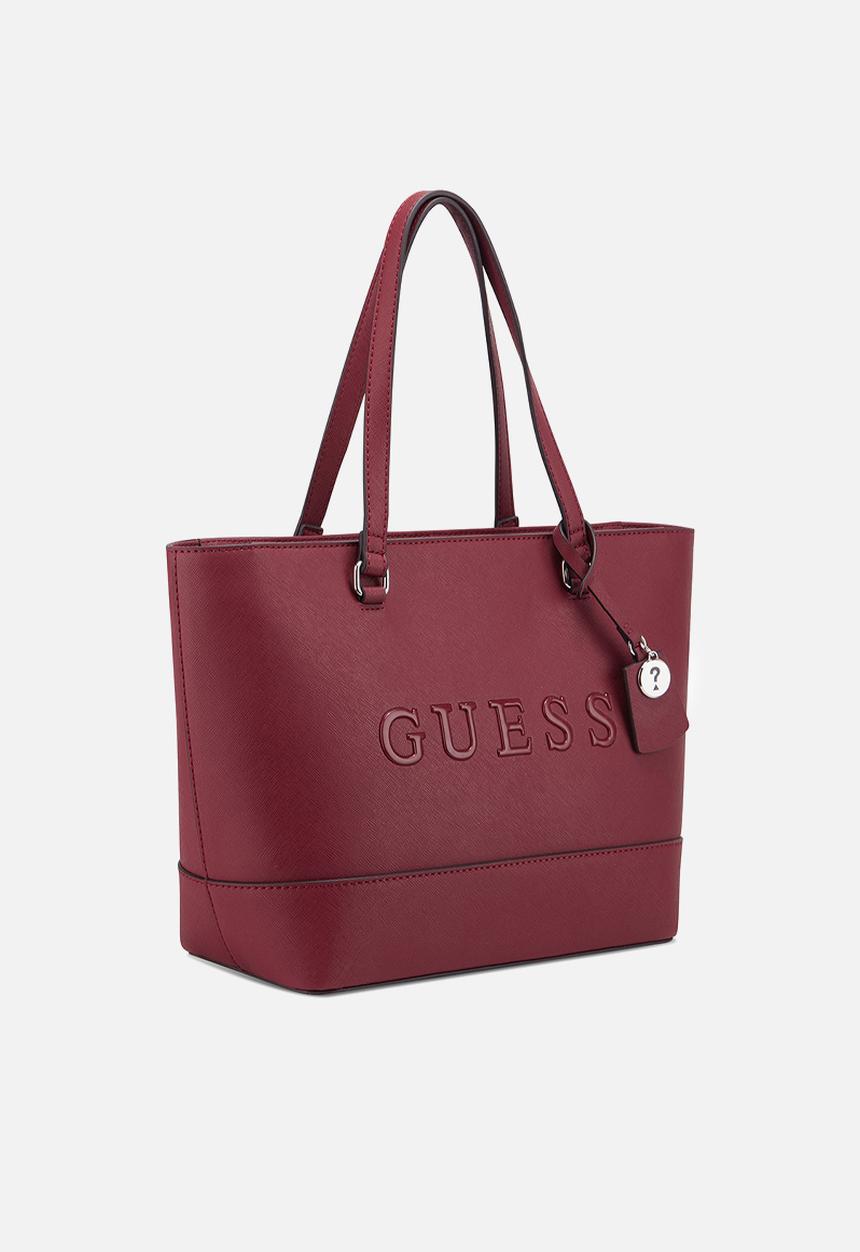 GUESS - Ahb roxberry tote - burgundy