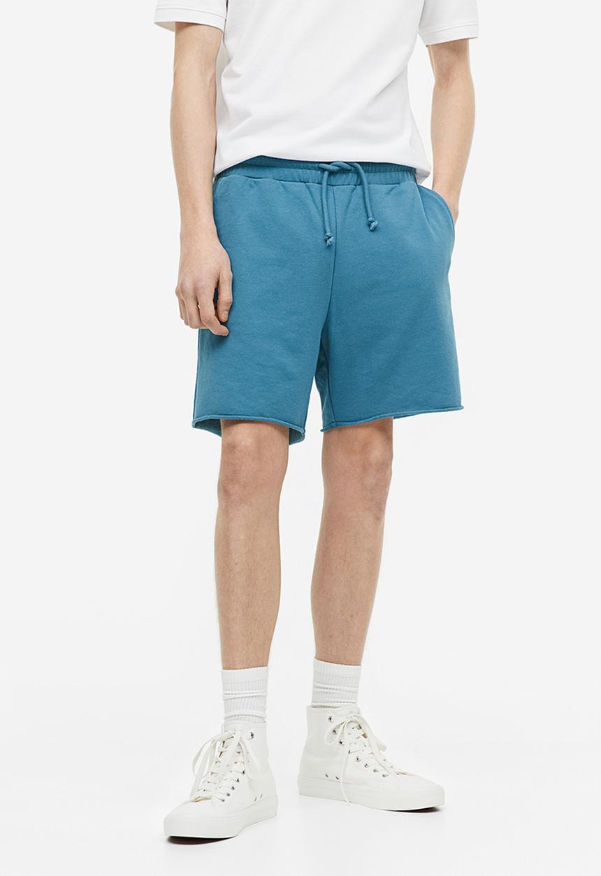 H&M - Regular fit sweatshorts - turquoise
