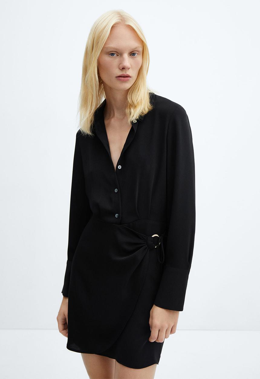 MANGO - Dress bela - black