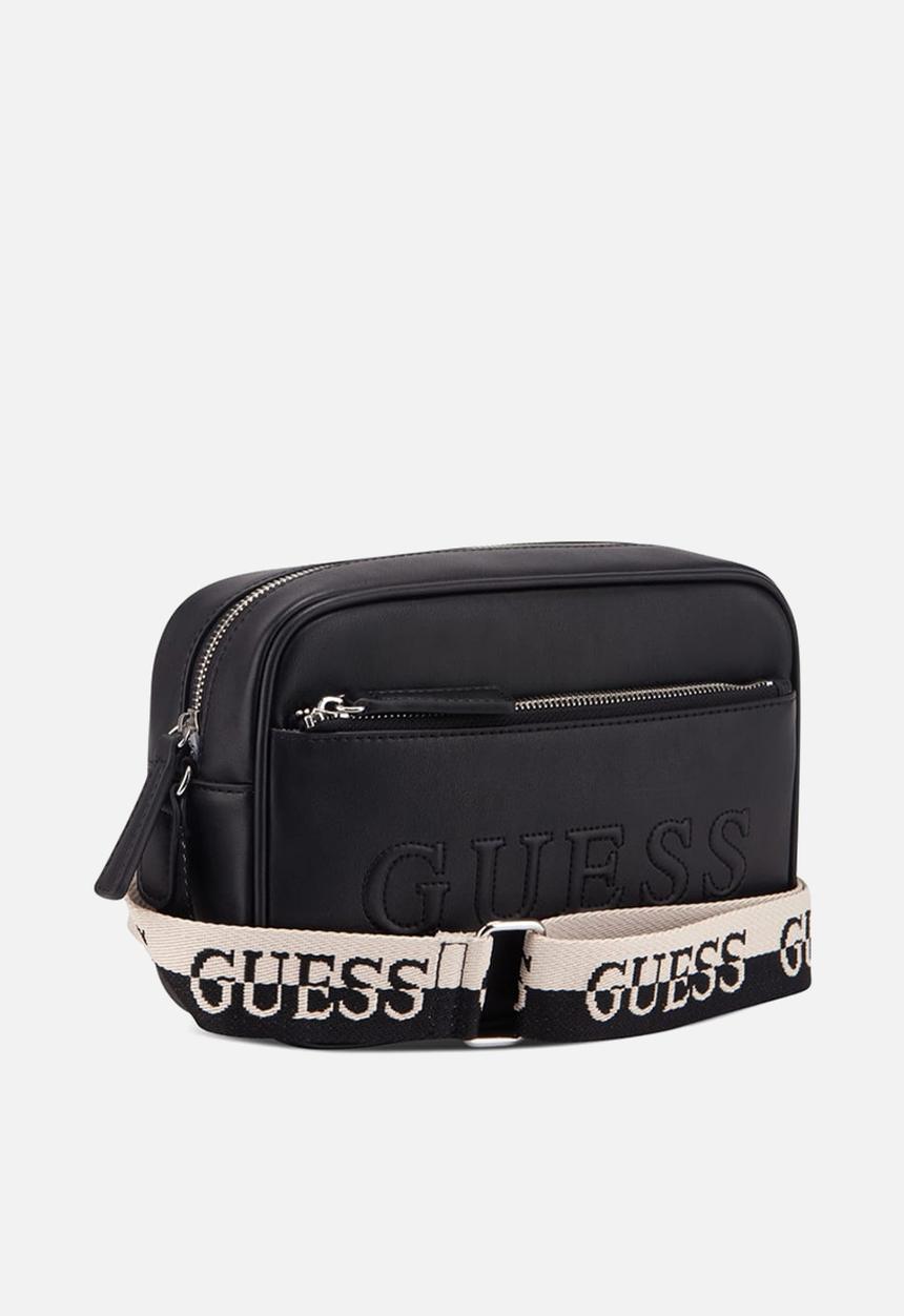 GUESS - Nemy mini crossbody zip - black