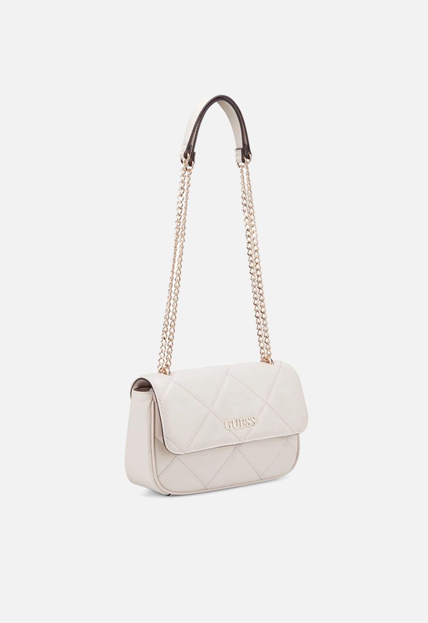 GUESS - Ahb quincey crossbody flap - stone