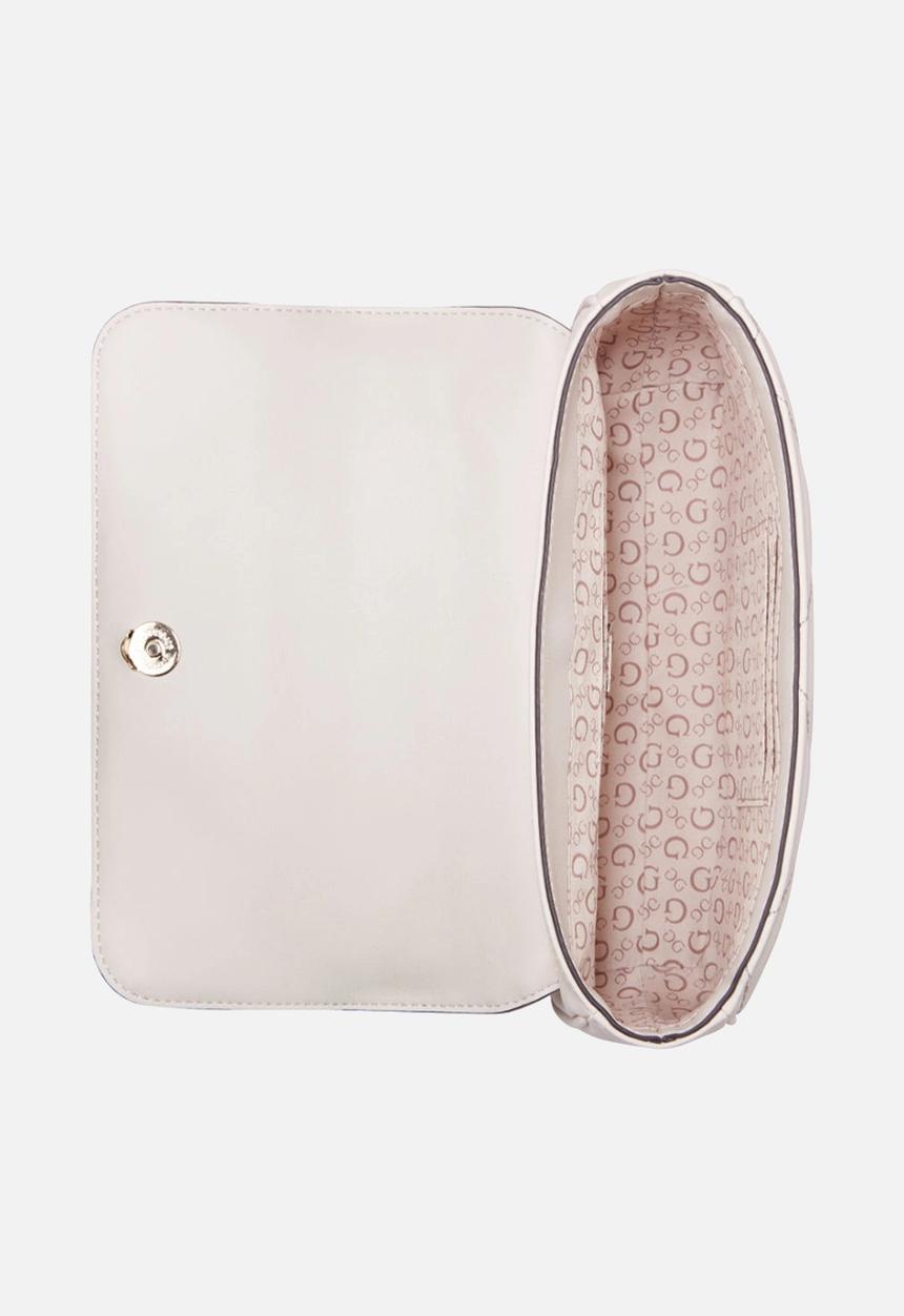GUESS - Ahb quincey crossbody flap - stone