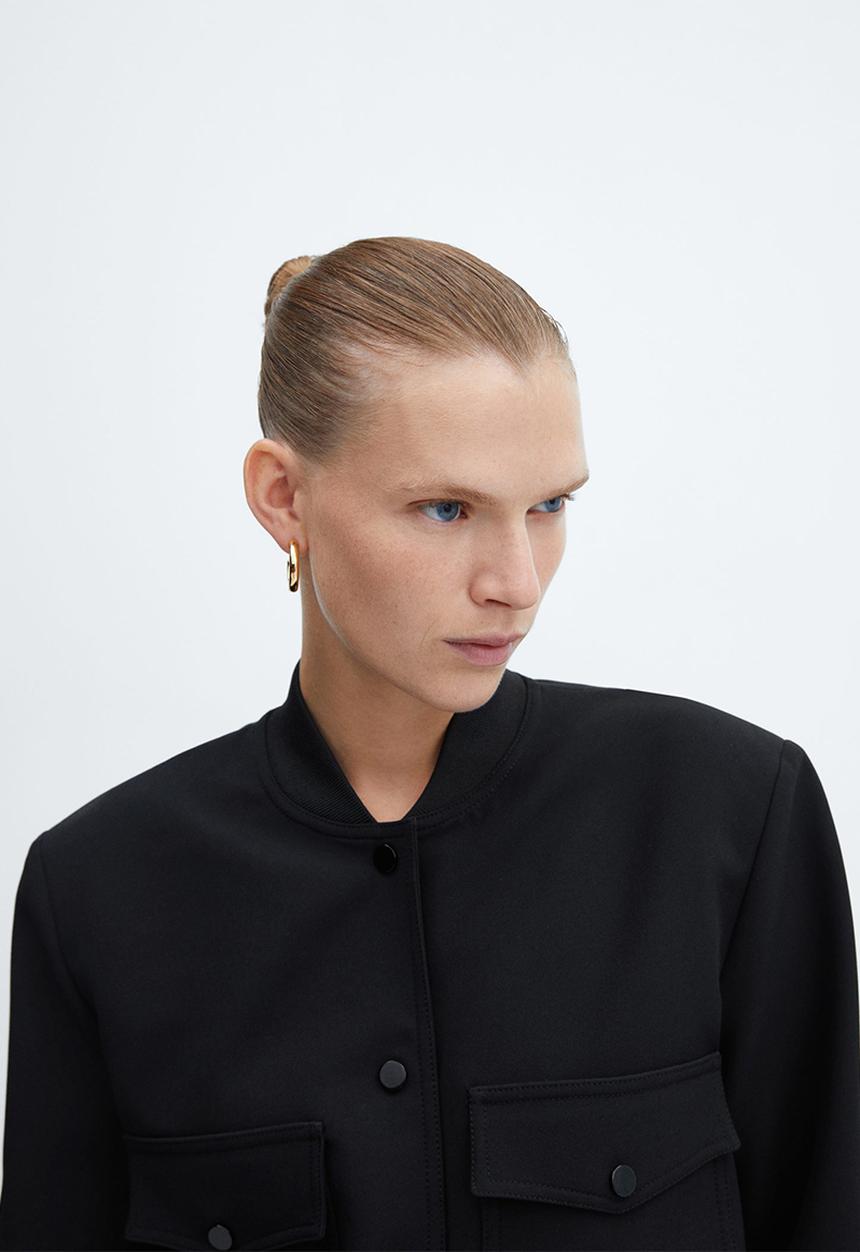 MANGO - Jacket wonder - black