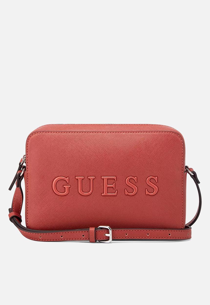 GUESS - Roxberry mini crossbody - cranberry