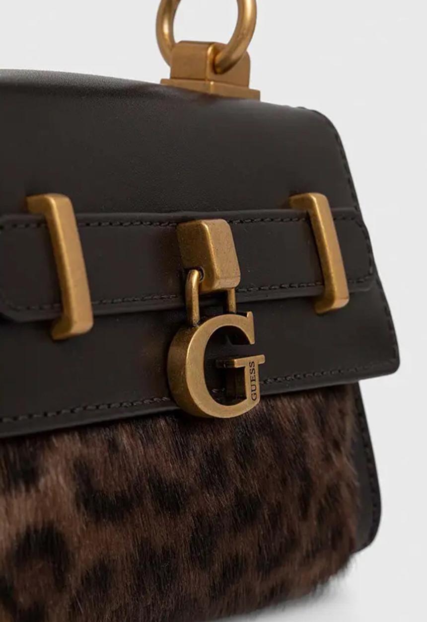 GUESS - Bergen micro mini - leopard