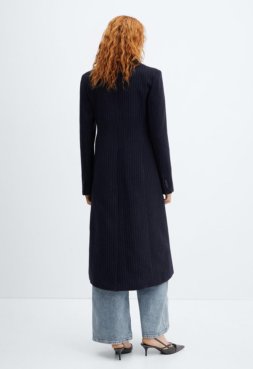 MANGO - Coat power - dark blue