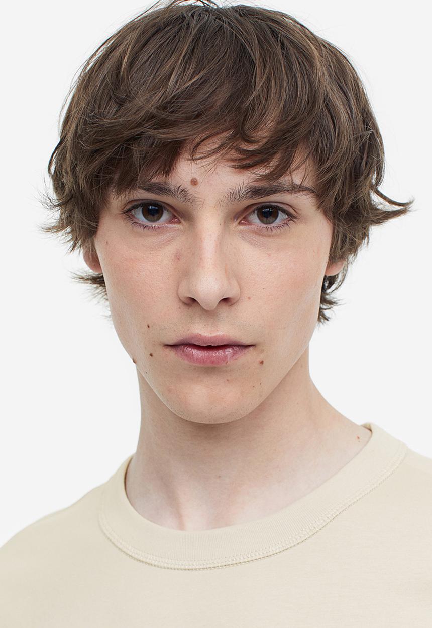 H&M - Coolmax® relaxed fit T-shirt - light beige