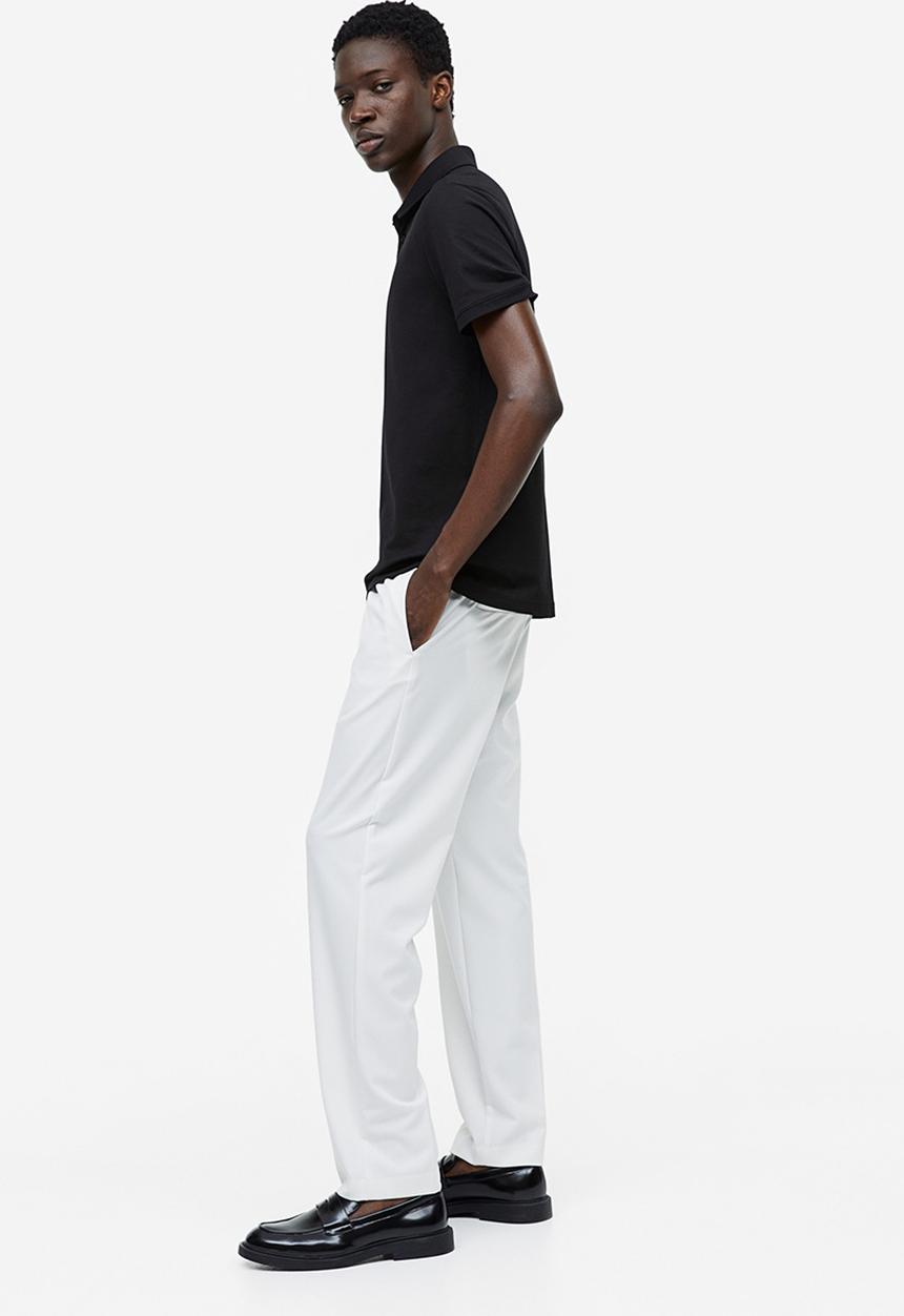 H&M - Coolmax® slim fit polo shirt - black