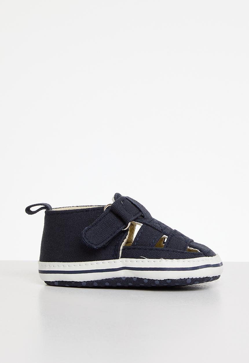 Pop Candy - T bar sandals - navy blue