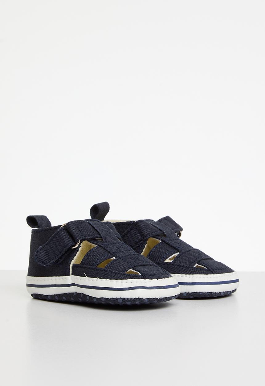 Pop Candy - T bar sandals - navy blue