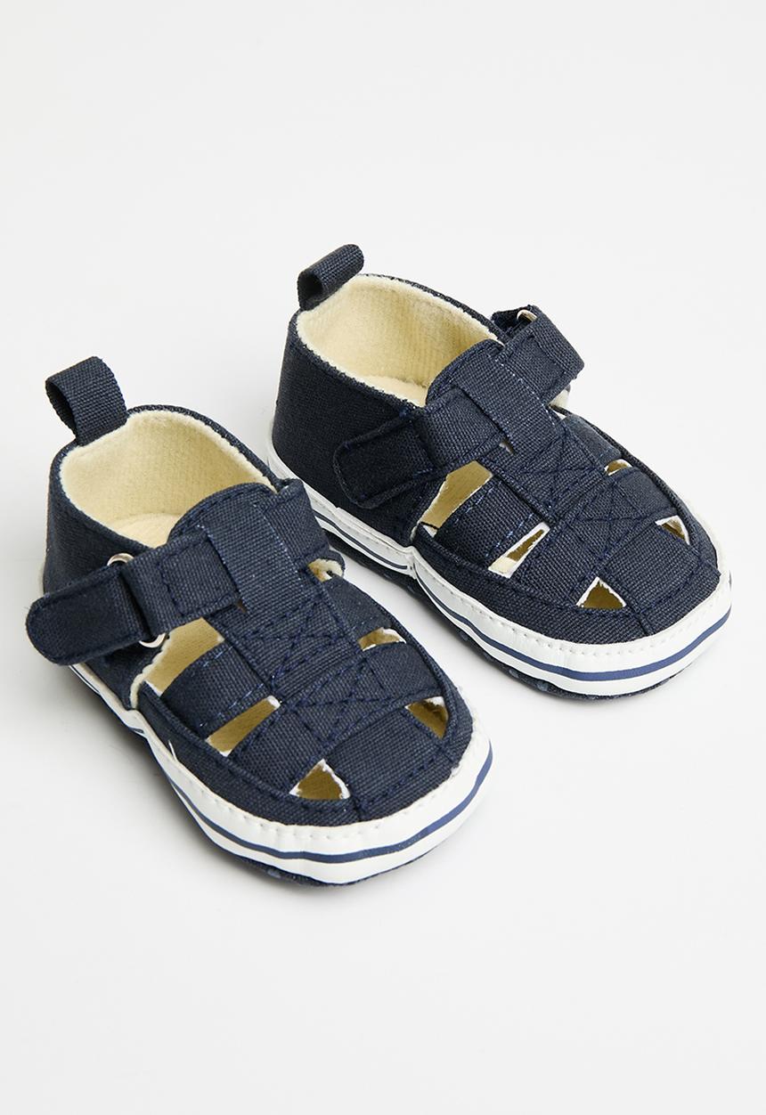 Pop Candy - T bar sandals - navy blue