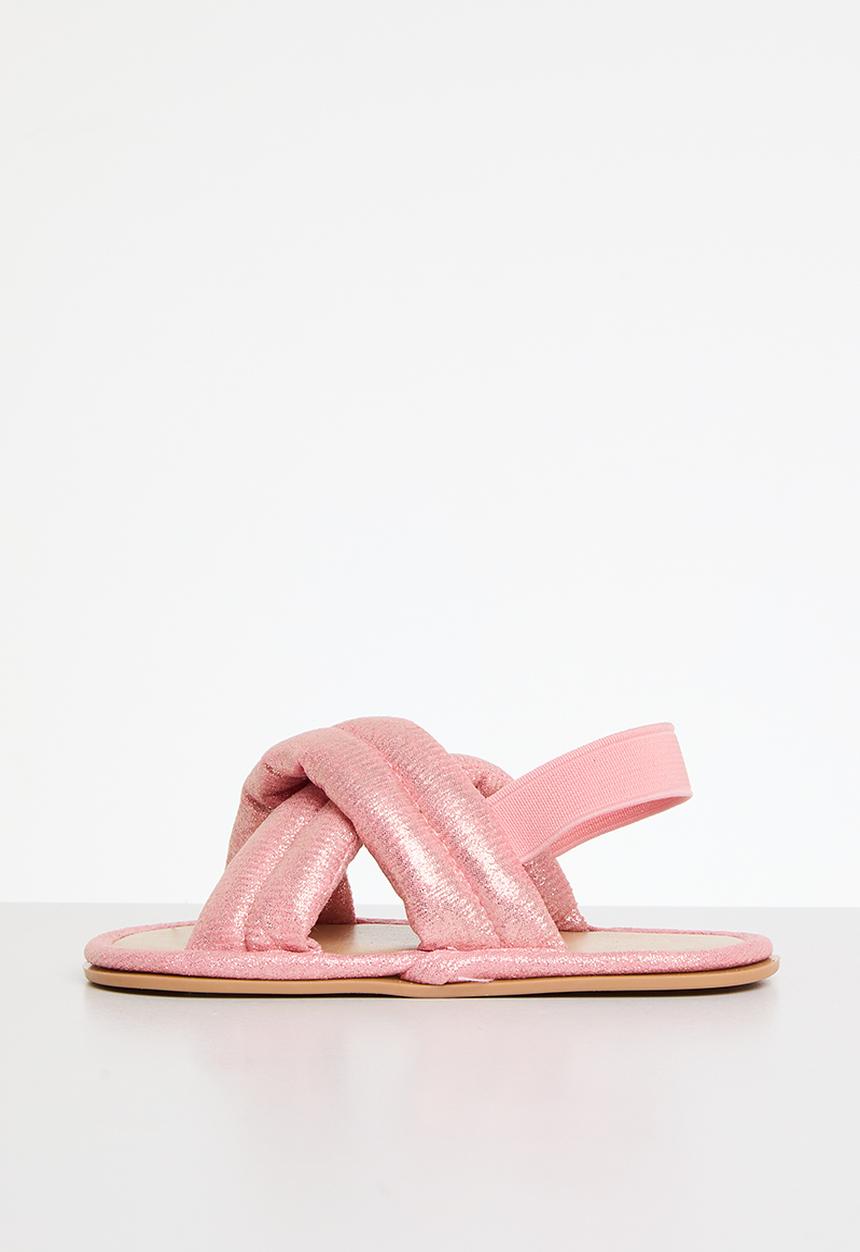 Pop Candy - Criss cross sandals - pink