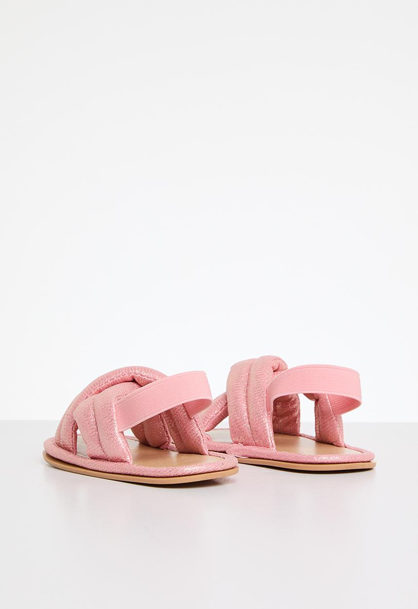 Pop Candy - Criss cross sandals - pink