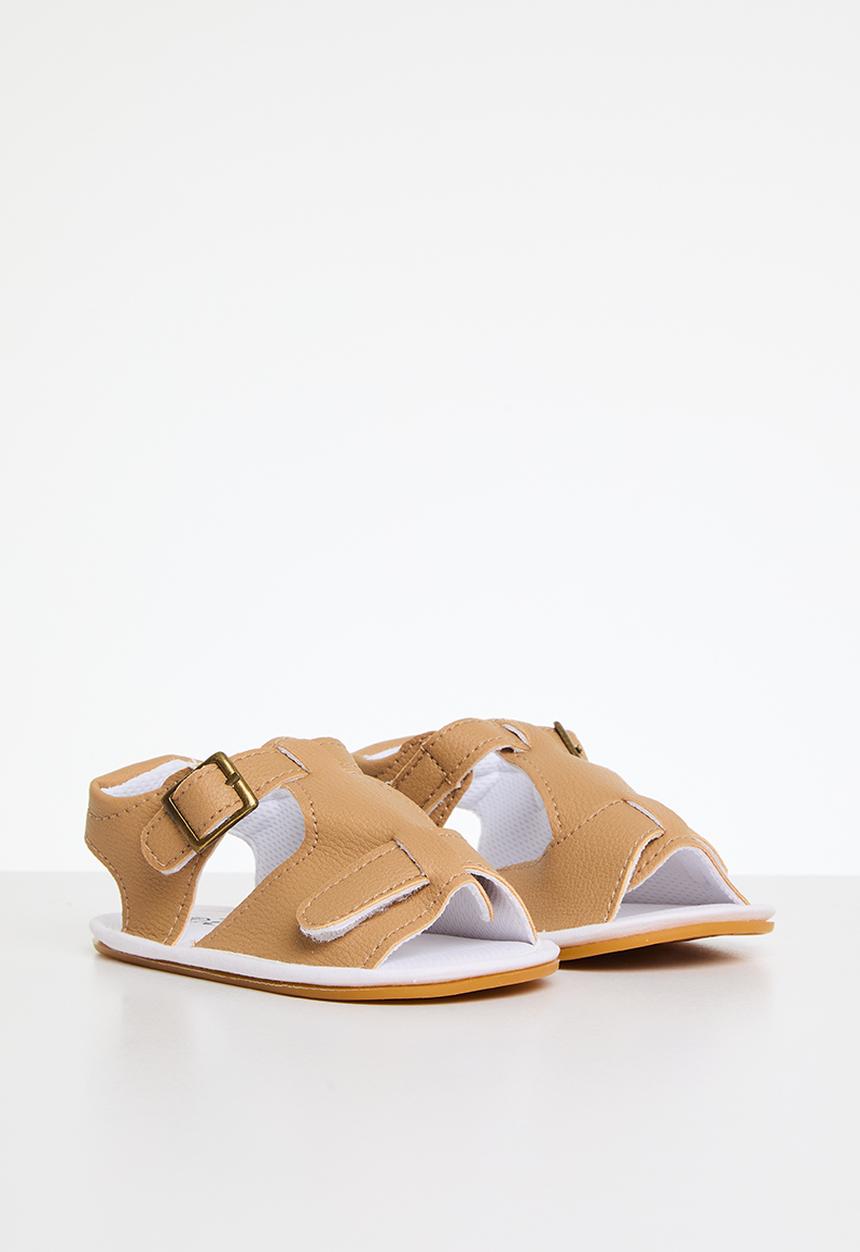 Pop Candy - Open toe buckle sandal - beige