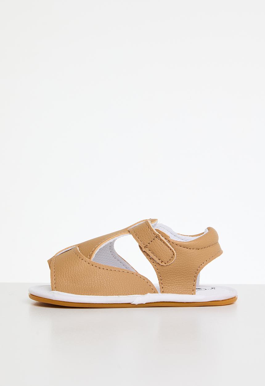 Pop Candy - Open toe buckle sandal - beige