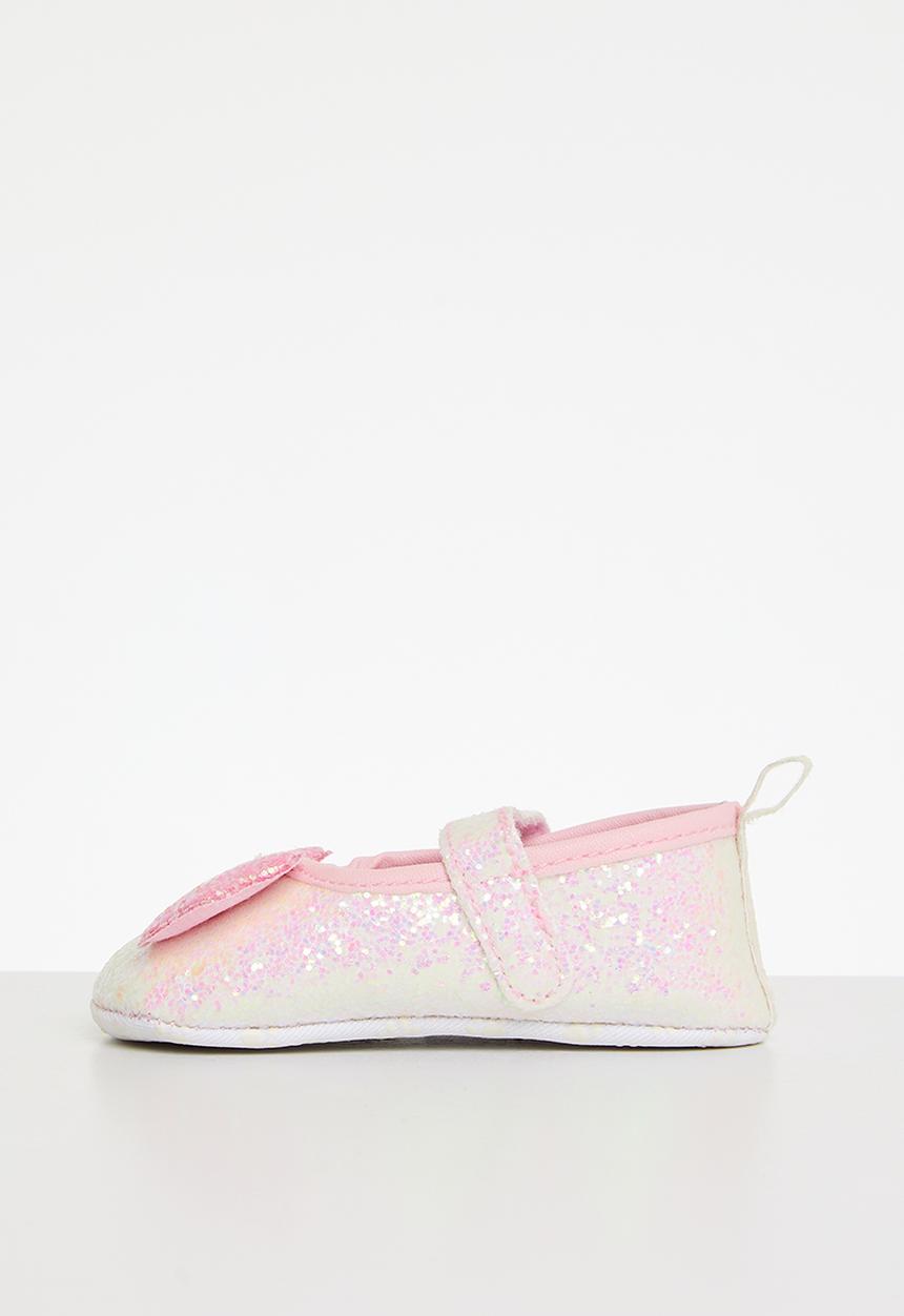 Pop Candy - Bowknot glitter pumps - pink