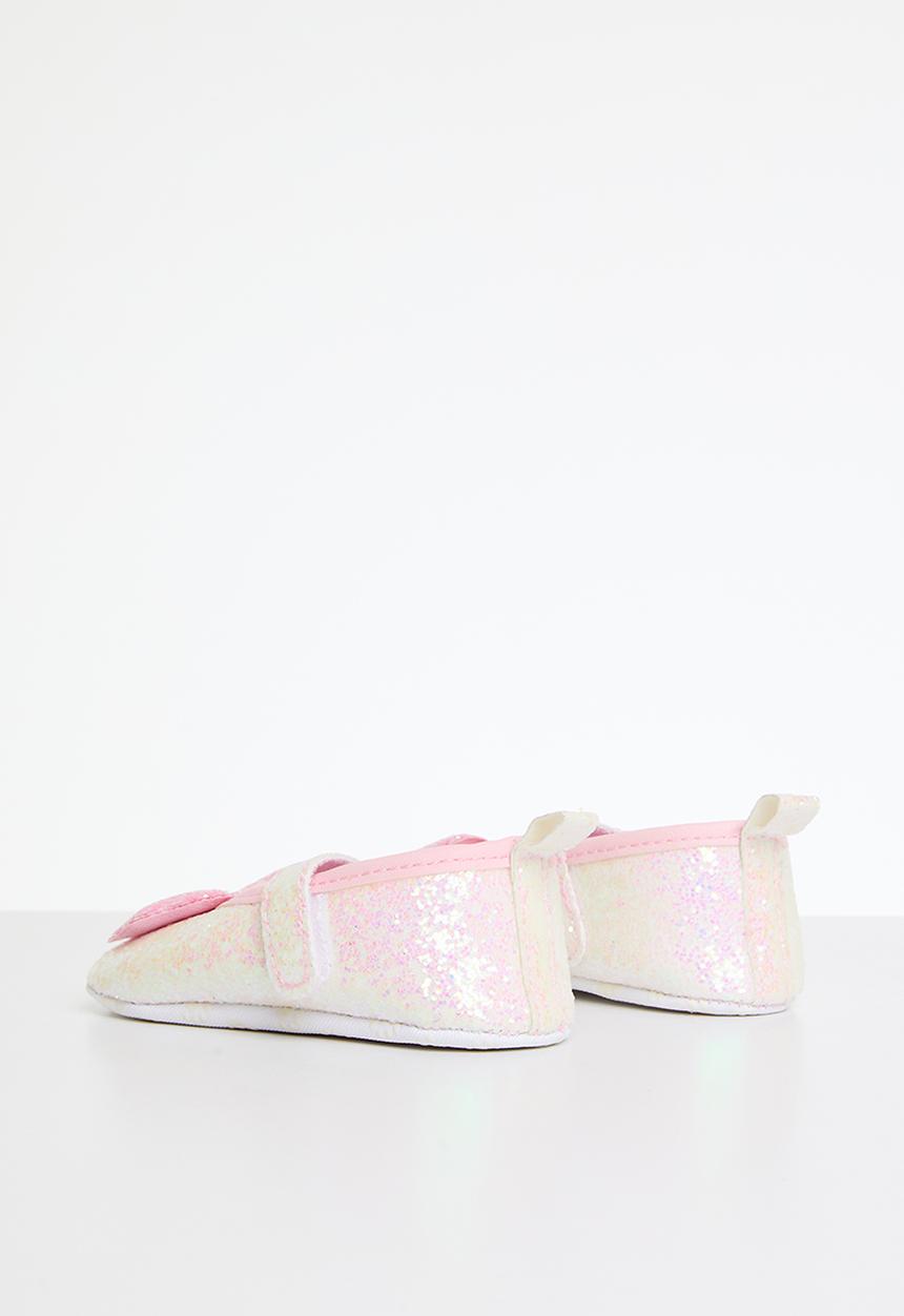 Pop Candy - Bowknot glitter pumps - pink
