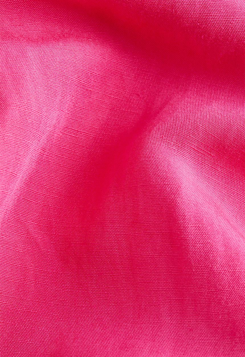 H&M - Linen-blend pull-on trousers - cerise
