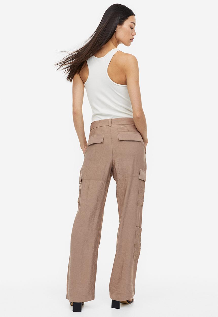 H&M - Cargo trousers - beige