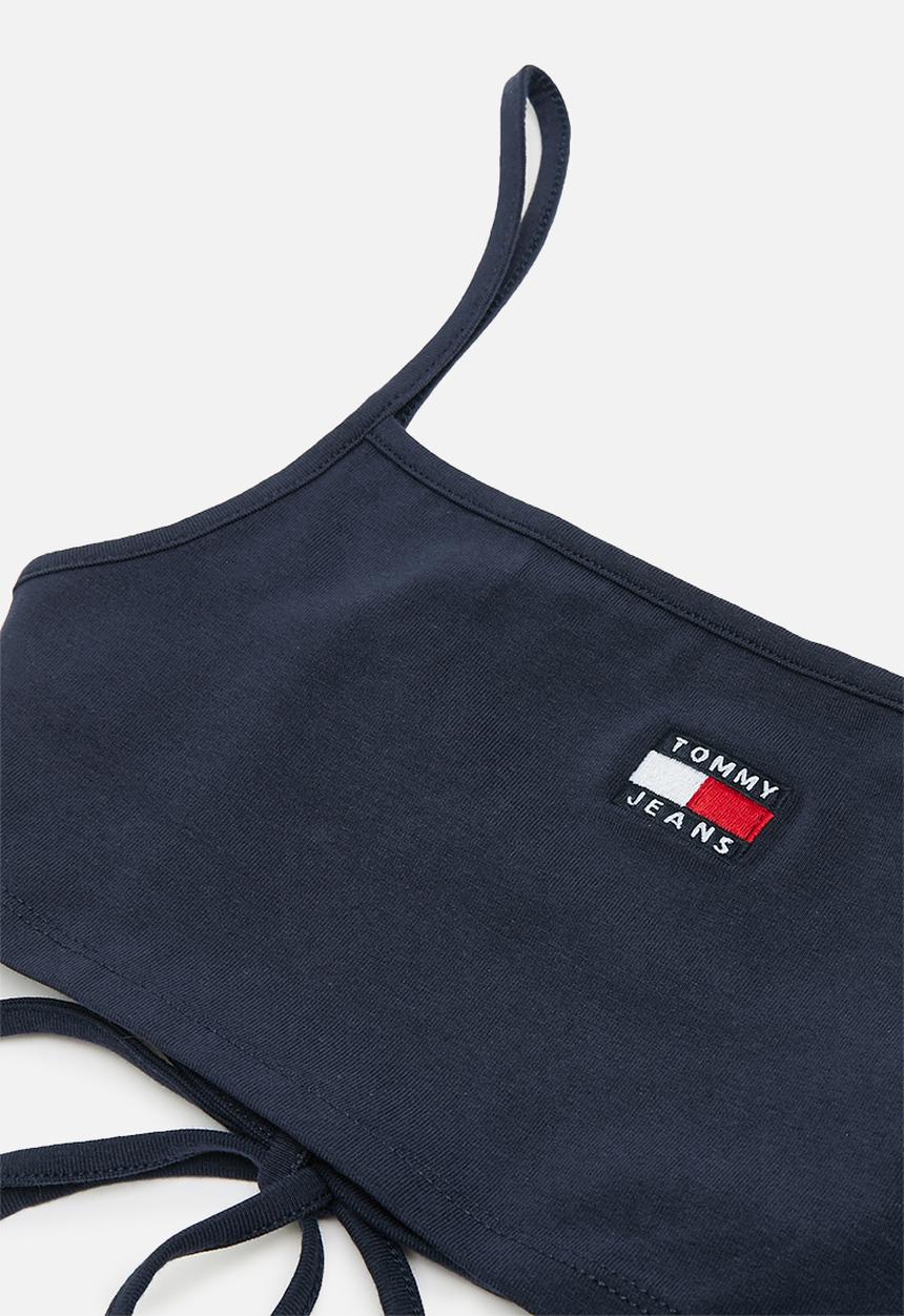 Tommy Hilfiger - Tjw ulltr crp xs badge tie back - blue