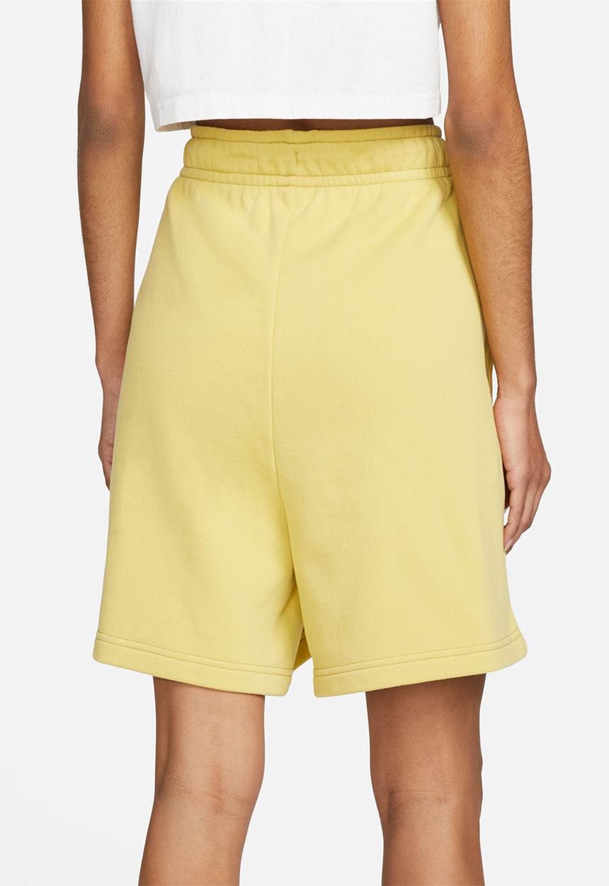 Nike - W Nsw Swsh Flc Hr Short - Celery/Barley
