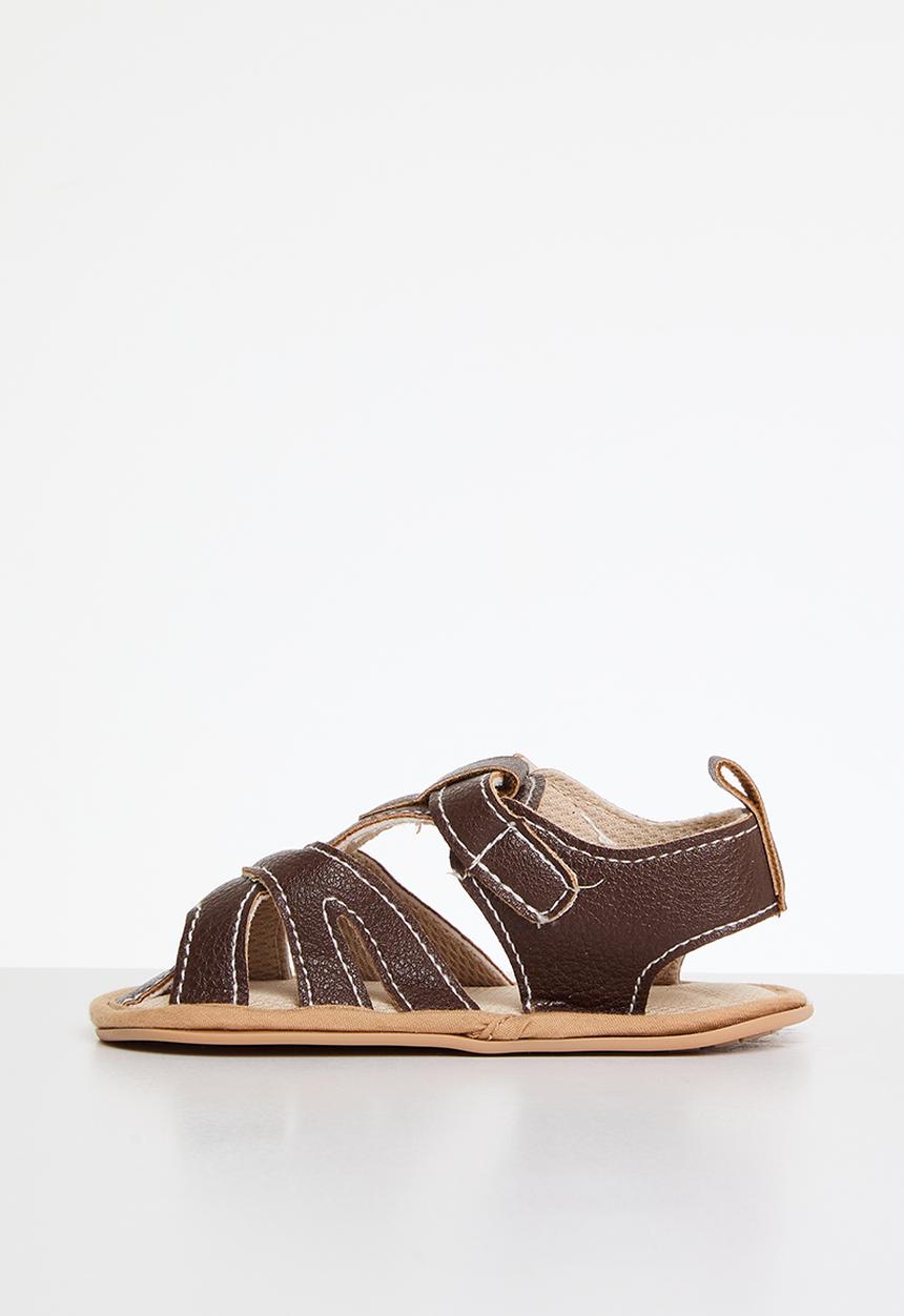 Pop Candy - Baby closed to sandals - brown