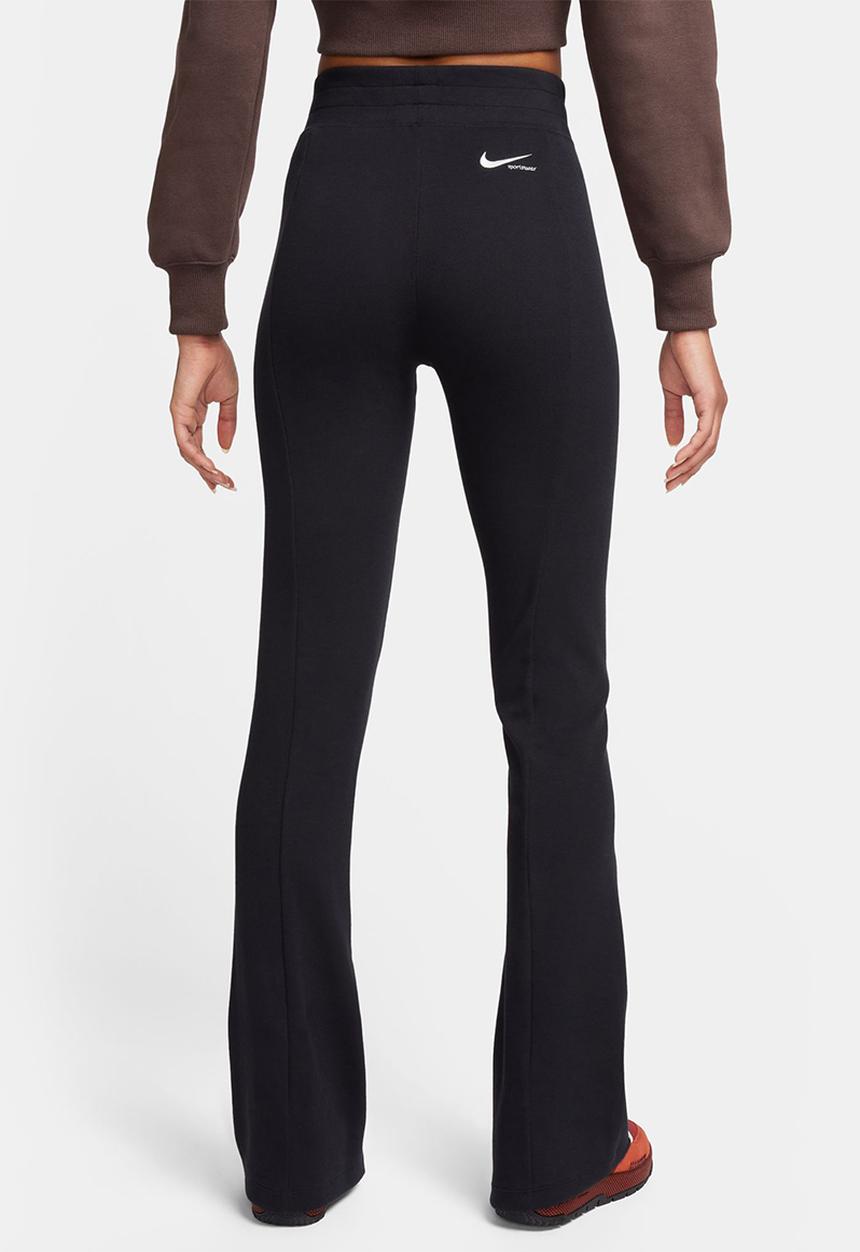 Nike - W Nsw Clcctn Slit Hem Pant - Black/Guava Ice