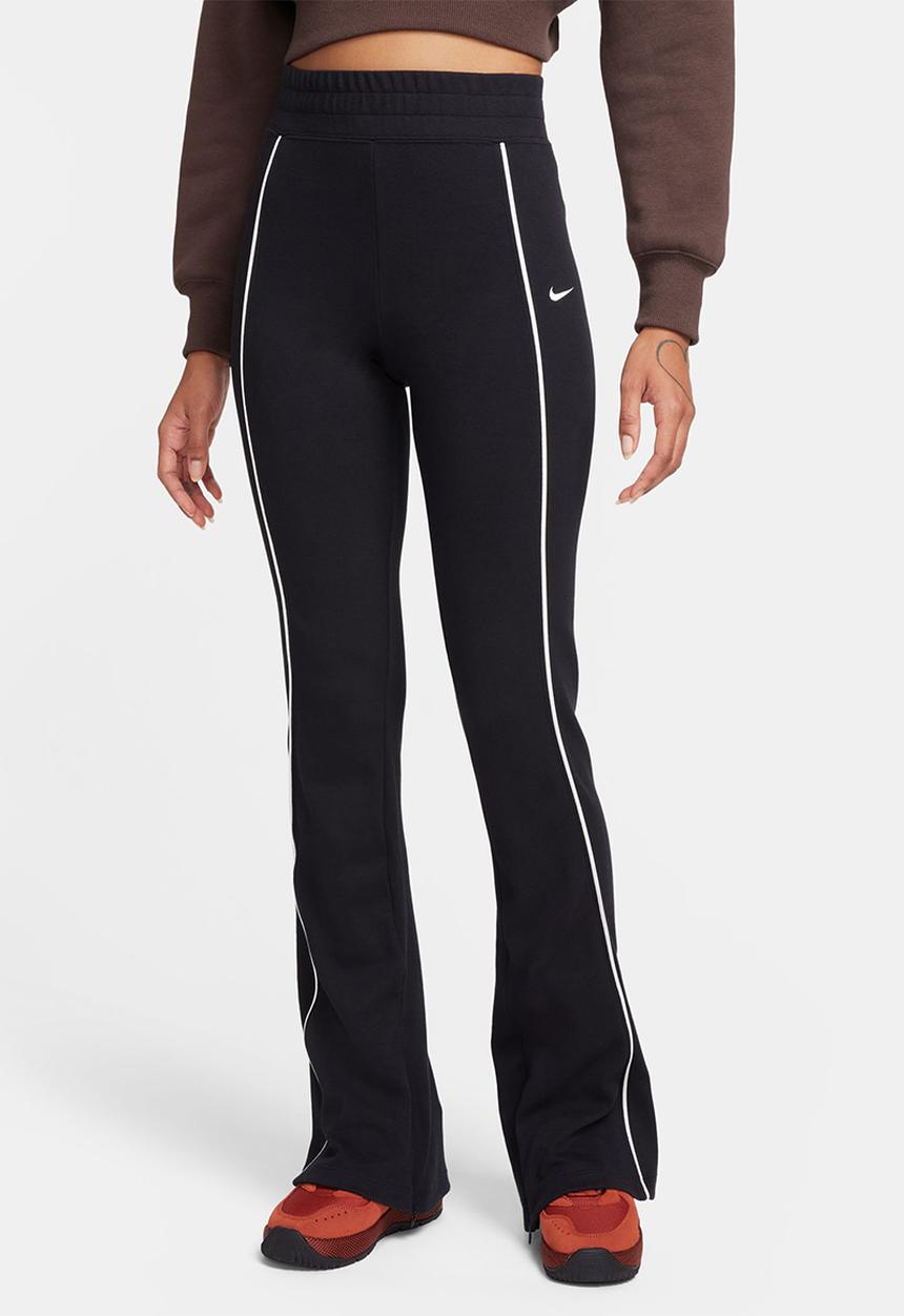 Nike - W Nsw Clcctn Slit Hem Pant - Black/Guava Ice