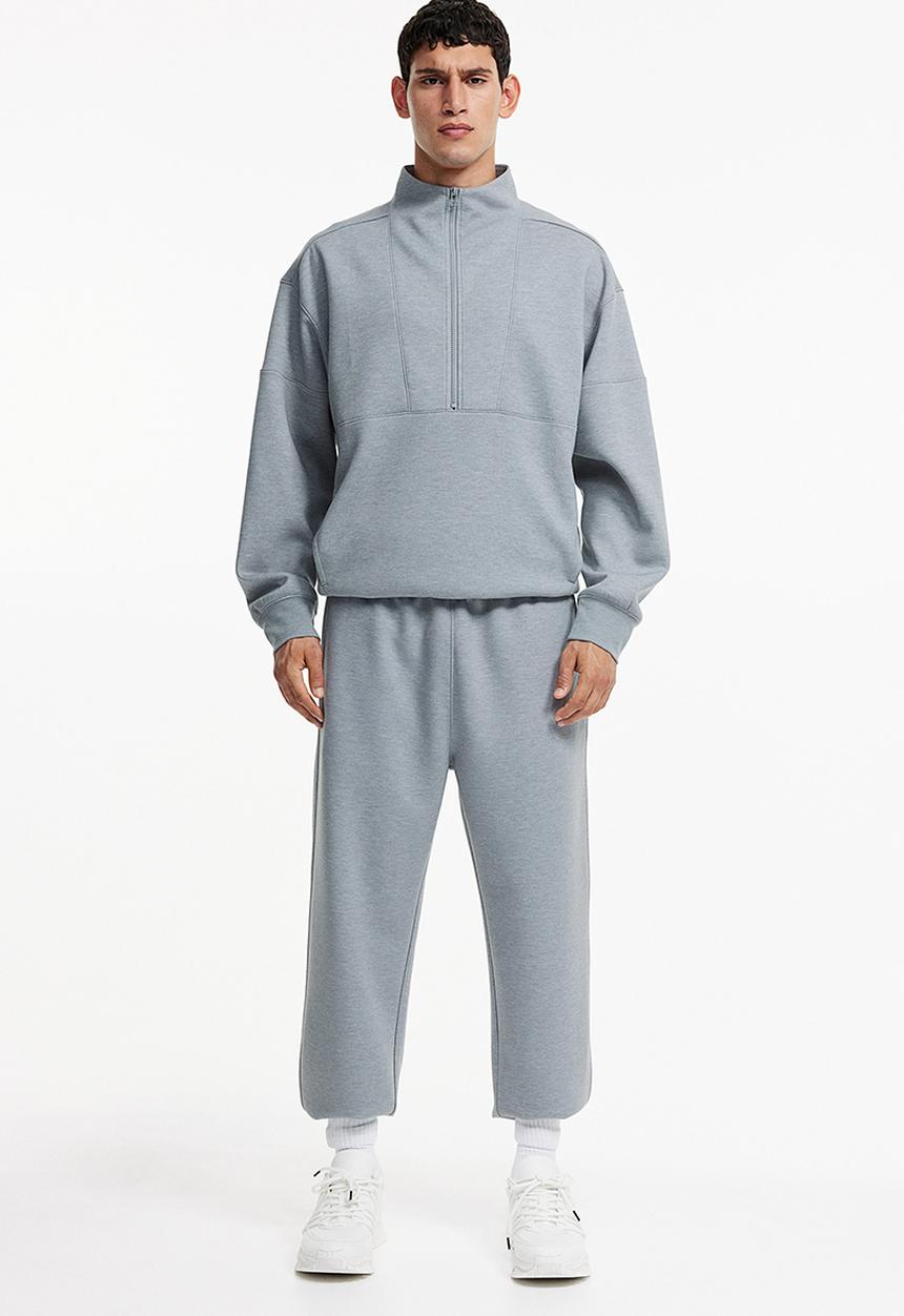 H&M - Drymove™ sports joggers - grey marl 