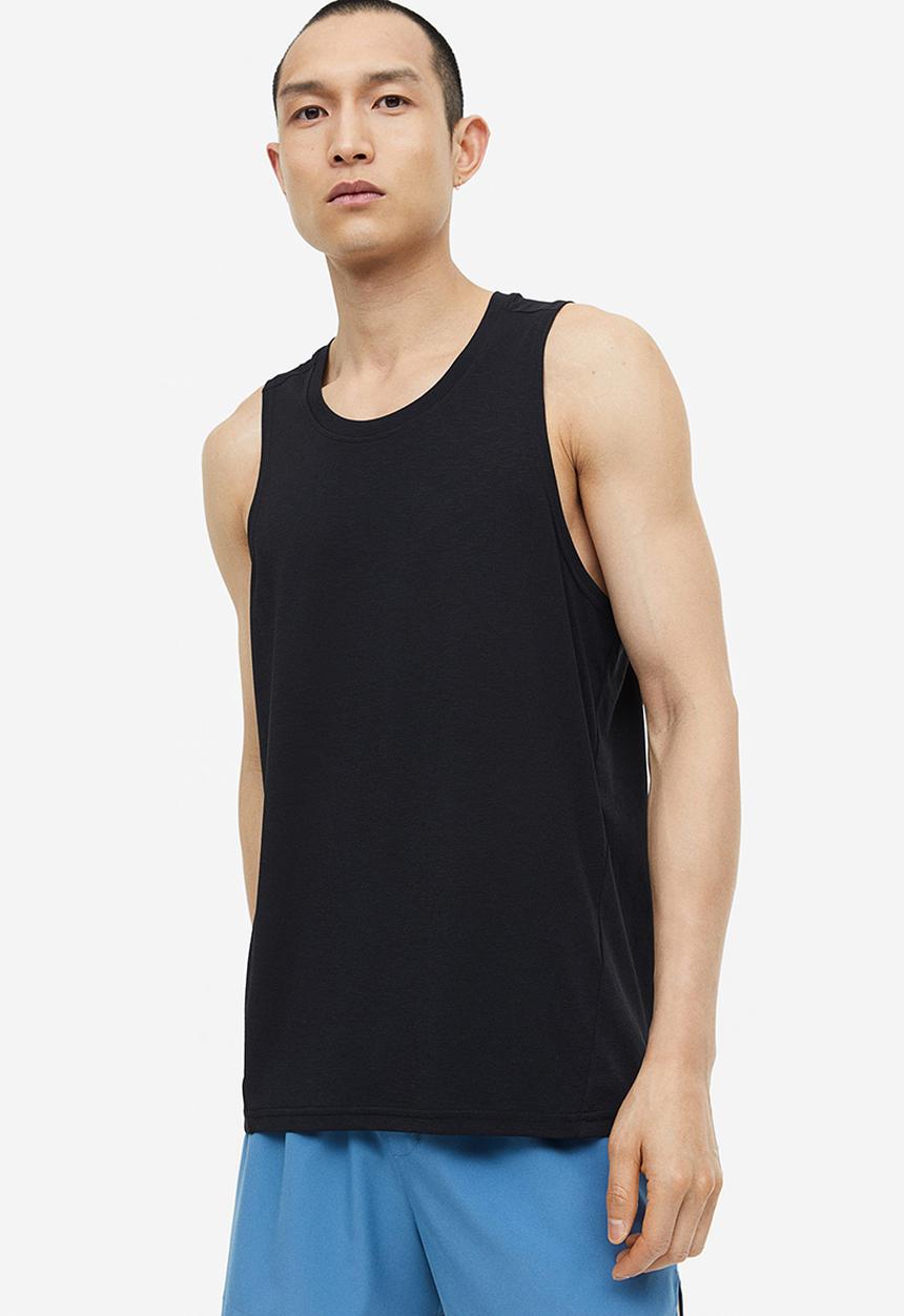 H&M - Drymove™ sports vest top - black