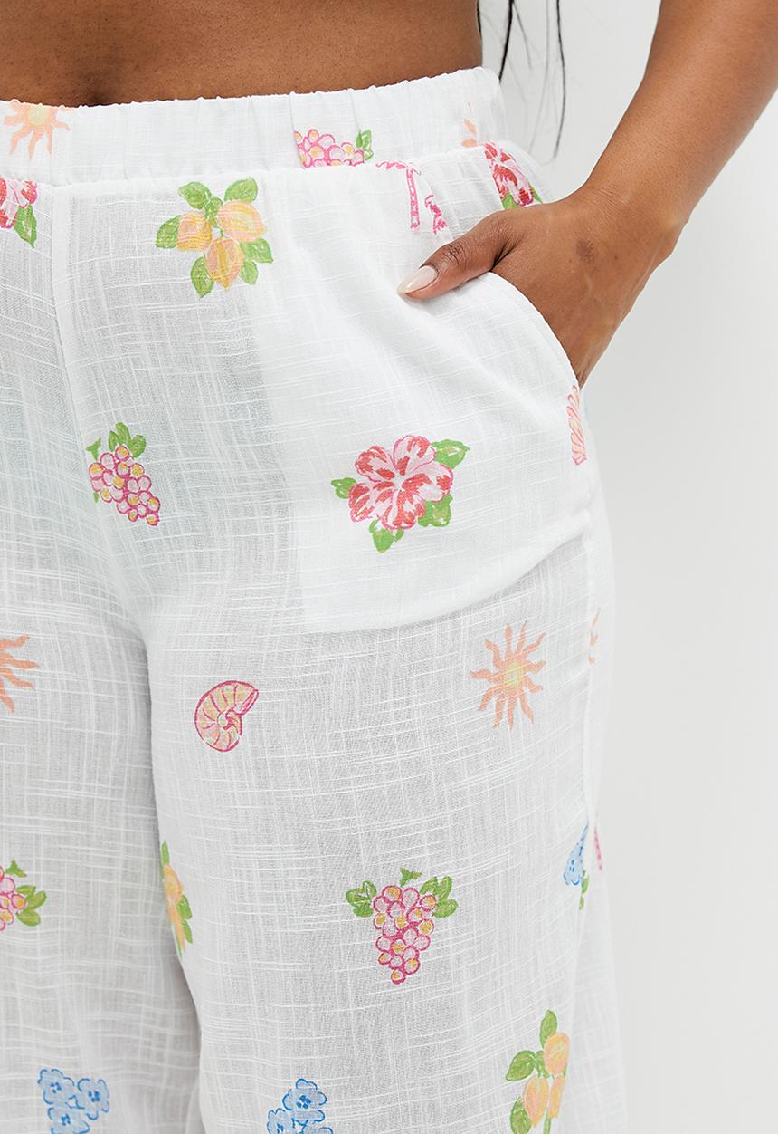 Cotton On - Plus Relaxed Beach Pant - Sardinia