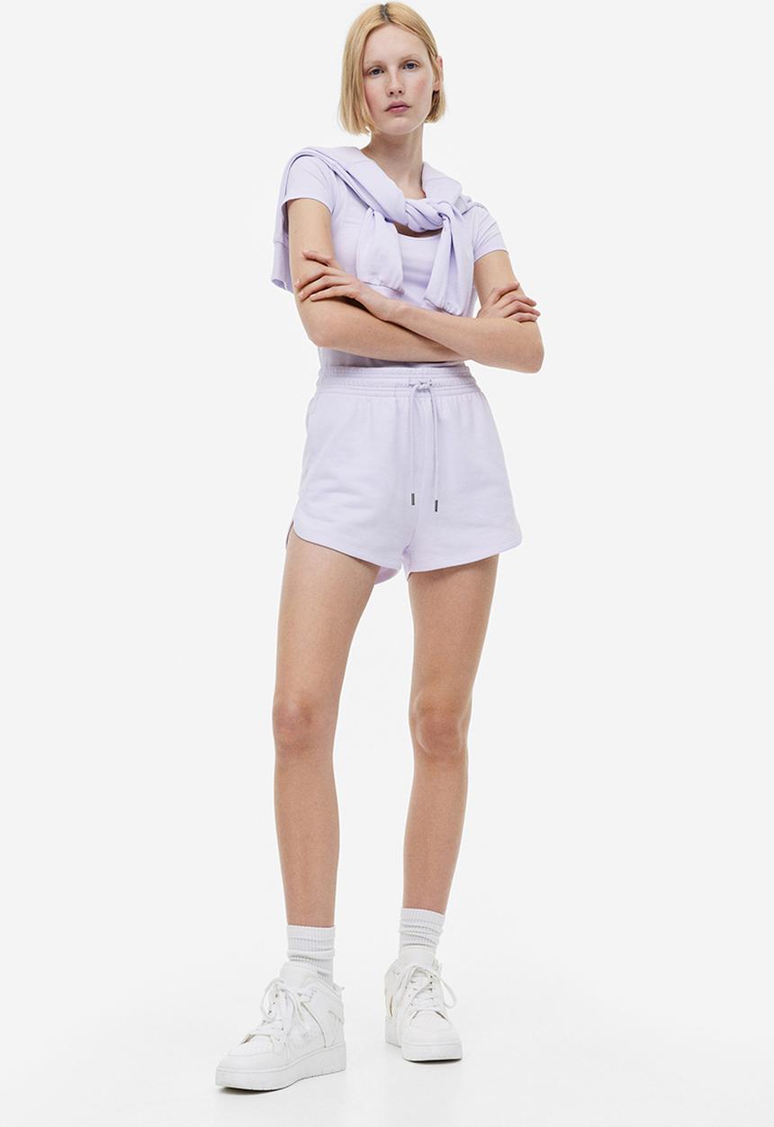 H&M - Sweatshirt shorts - lilac
