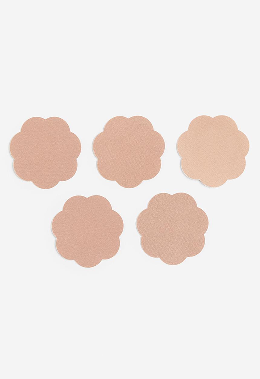 H&M - 5 Pairs nipple covers - beige