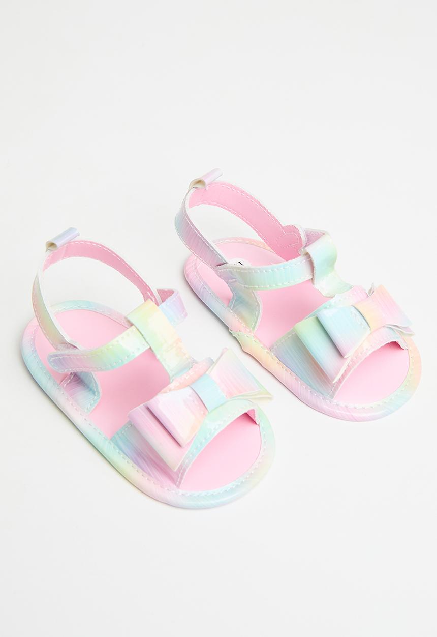 Pop Candy - Tie dye bowknot sandal - multi