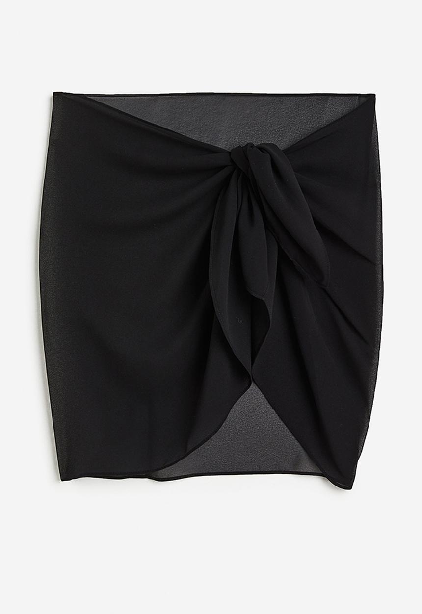 H&M - Short sarong - black